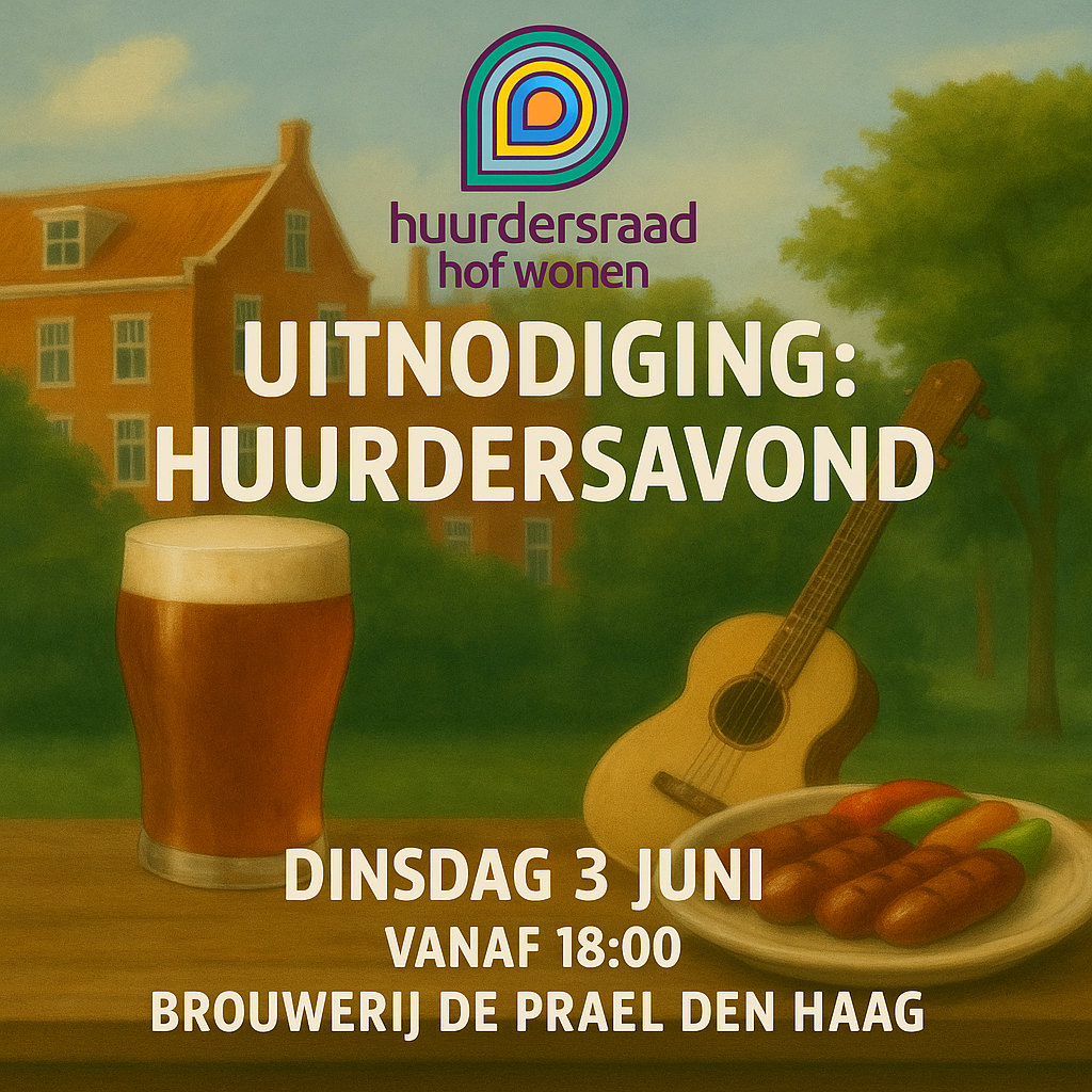 Meld u direct aan voor onze Huurdersavond op 3 juni