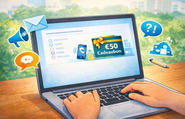 Word jij goed geïnformeerd door Hof Wonen? Vul de enquête in en maak kans op een cadeaubon!